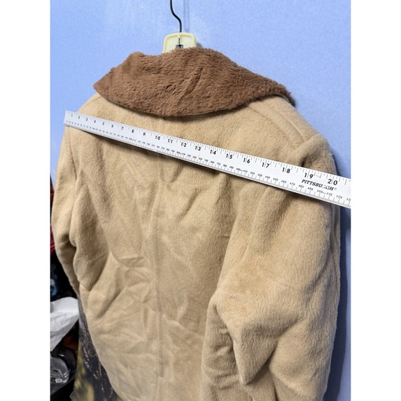 Vtg 1960s Sir Pendleton Wool Coat Men's 42 - No Woolmark - w/ Factory Tags Camel - Picture 9 of 9